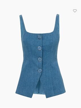 Veronica Beard 
Liana Tailored Stretch-Cotton Top